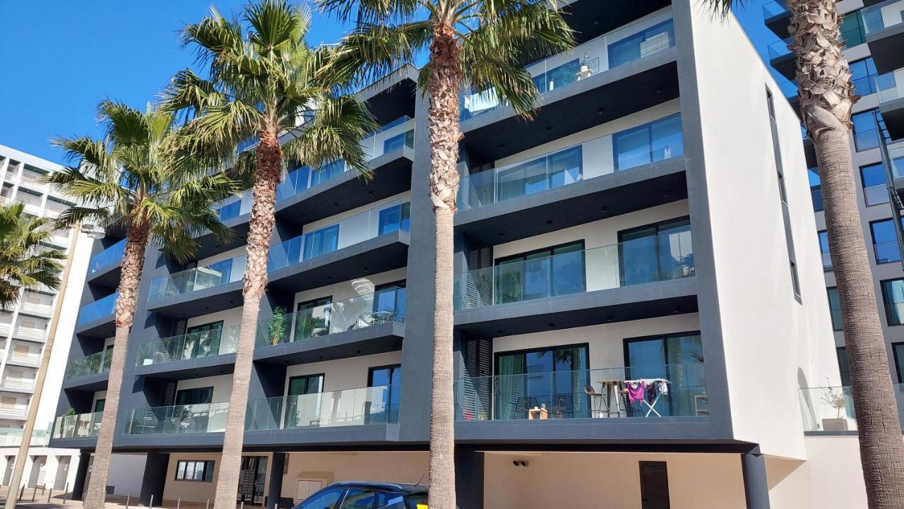 Apartamento Meerblick Quarteira Exteriör bild