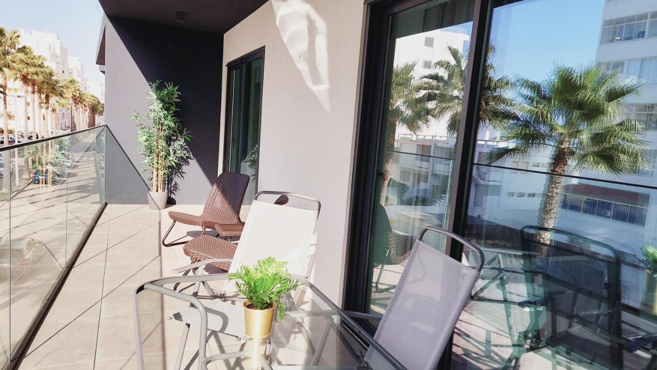 Apartamento Meerblick Quarteira Exteriör bild