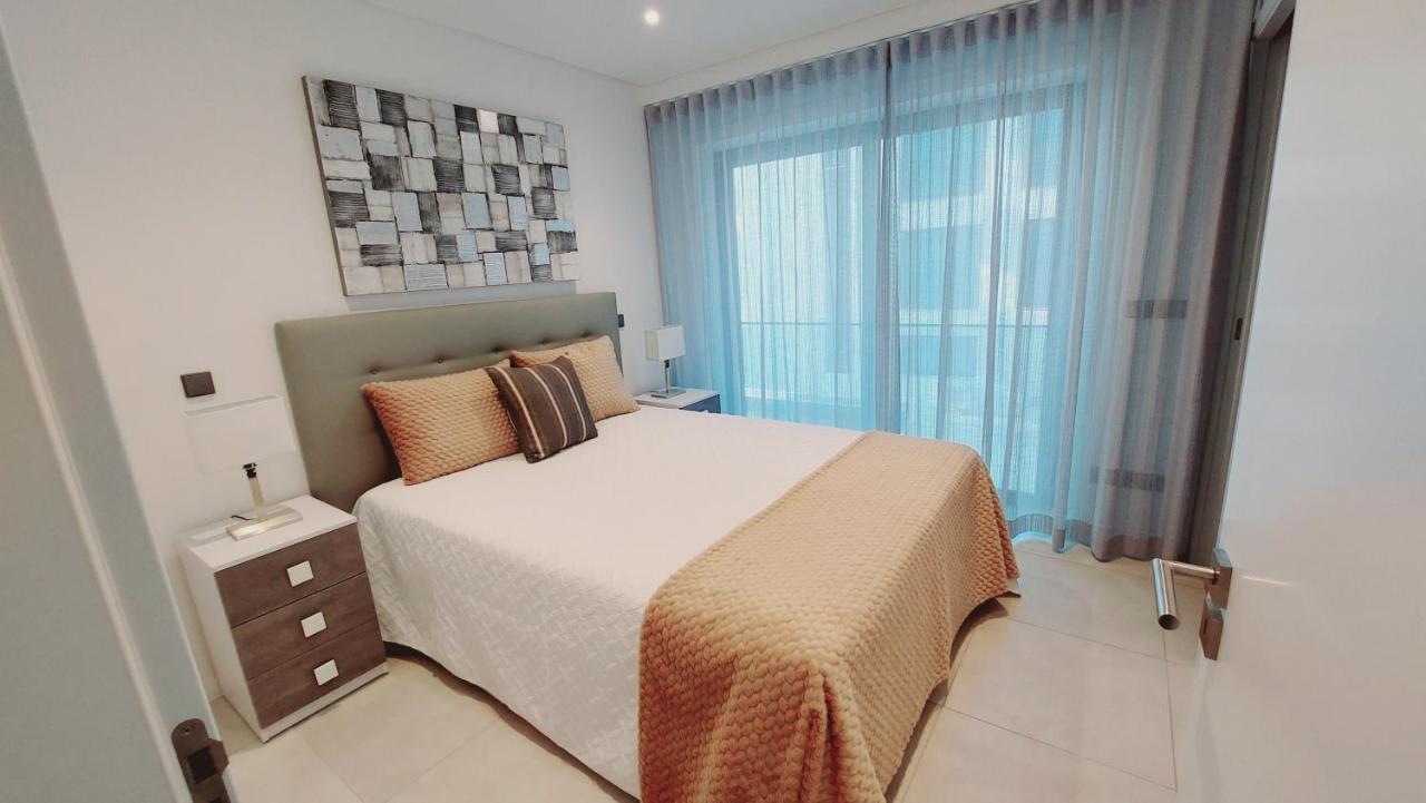 Apartamento Meerblick Quarteira Exteriör bild